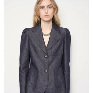 New Meimeij chambray blazer